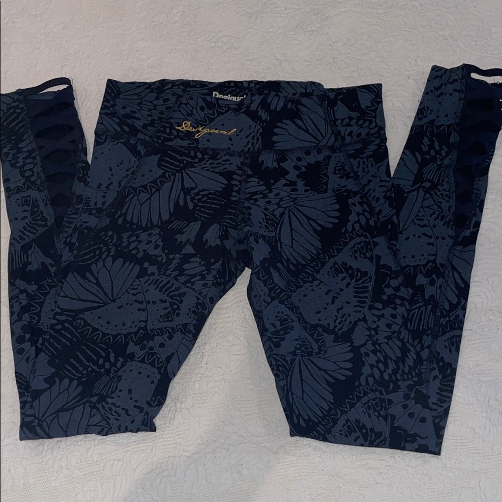 Desigual Cut Out Leggings